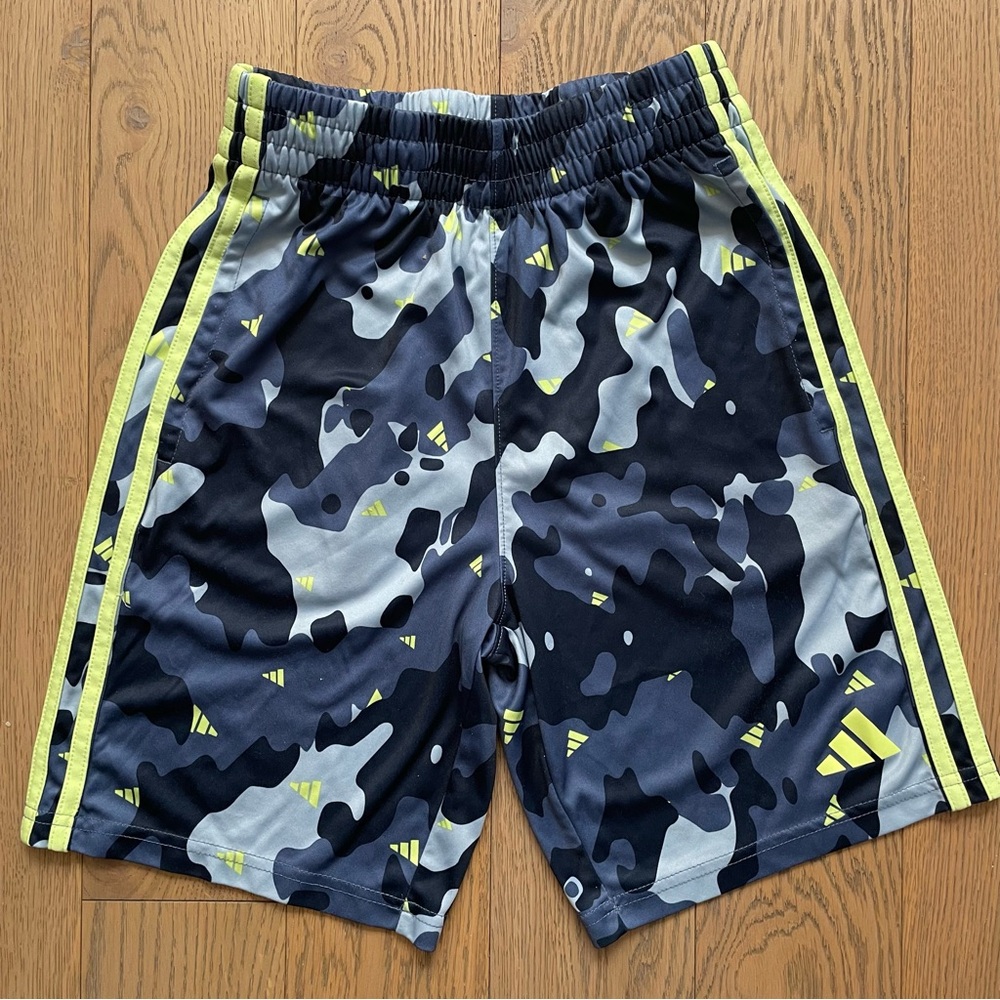 Adidas Boys’ Camouflage Athletic Shorts